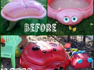 How to Make an Old Plastic Sandbox Like New