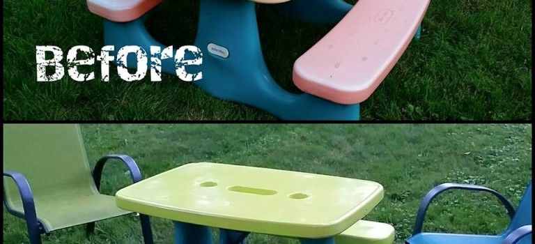 How to Refresh a Plastic Picnic Table